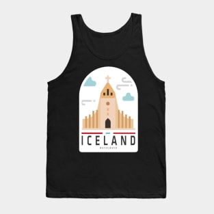 Reykjavik, Reykjavik Iceland, Reykjavik Island Sticker Tank Top